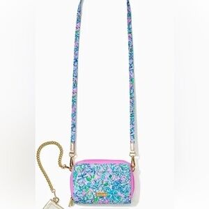 Lilly Pulitzer Multicolor Floral Wristlet